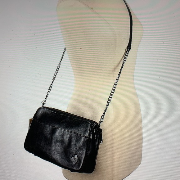 Patricia Nash Chambery Leather & Python Calf Hair Crossbody - Picture 3 of 7